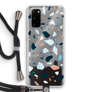Terrazzo N°13: Samsung Galaxy S20 Transparant Hoesje met koord