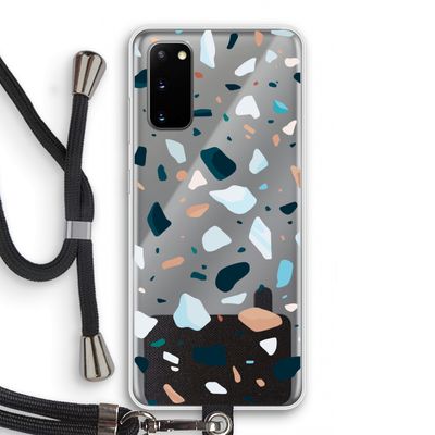 Terrazzo N°13: Samsung Galaxy S20 Transparant Hoesje met koord