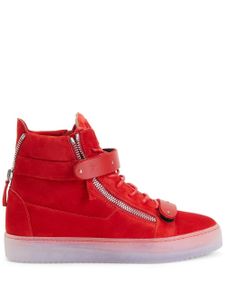 Giuseppe Zanotti baskets montantes Coby - Rouge