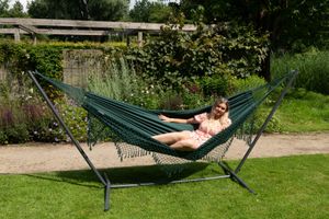 Hangmatset 2 Persoons Easy & Sublime Green - Brazilië - Groen - 150 kg - Tropilex