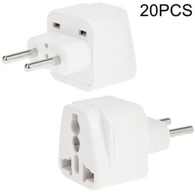 20 stuks draagbare UK VS EU Plug Adapter Power Socket reizen Converter