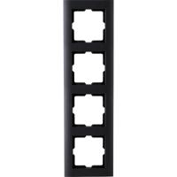 KOPP Athenis HK07 Afdekraam 4-voudig Mat Zwart