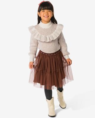 051 Kinderrok Mesh Bruin (bruin)