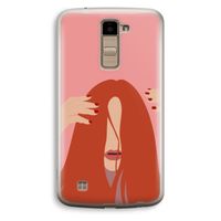 Woke up like this: LG K10 (2016) Transparant Hoesje