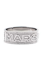 Marc Jacobs bracelet pavé de cristaux à logo - Argent - thumbnail