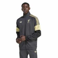 adidas Liverpool Lifestyler Trainingsjack Donkergrijs Goud Zwart
