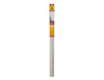 Deltafix Dorpelstrip - zelfklevend - kunststof - wit