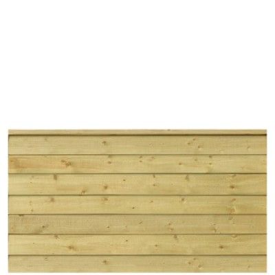 Geïmpregneerd Houten Stapelrabat Schutting Klink 174 x 91 CM
