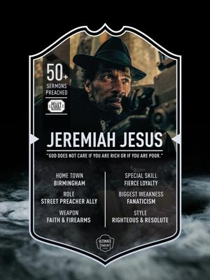 Jeremiah Jesus | Ultimate Card | Plexiglas Bord | Peaky Blinders | Peaky Blinders Jeremiah Jesus | Ultimate Card | Plexiglas Bord | Peaky Blinders | Peaky Blinders