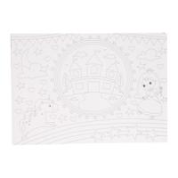 Wins Holland Placemat kleurboek - eenhoorn