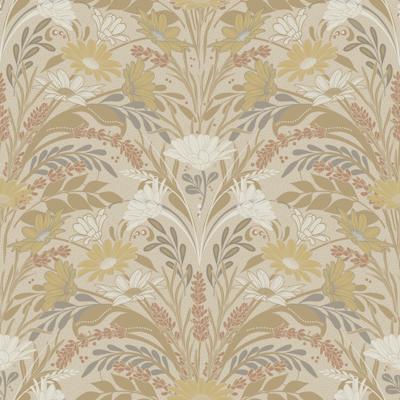 Dutch Wallcoverings Sunnano - Värmdö Yellow - Geel