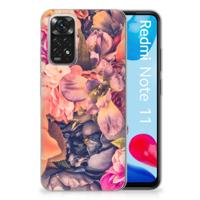 Xiaomi Redmi 10 | Redmi Note 11 4G | TPU Case | Bosje Bloemen