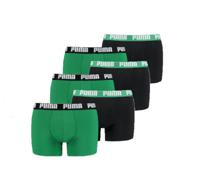 Puma Basic Boxershort 6-Pack Groen/Zwart - Maat S - Kleur: ZwartGroen | Soccerfanshop