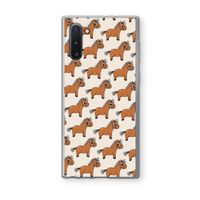 Pony: Samsung Galaxy Note 10 Transparant Hoesje