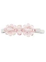 Simone Rocha barrette à ornements en cristal - Rose