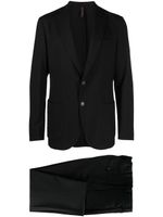 Dell'oglio costume à veste à simple boutonnage - Noir