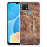OPPO A15 | Bumper Hoesje | Tree Trunk