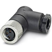 Phoenix Contact 1513444 Sensor/actuator connector, niet geassembleerd M8 Aantal polen: 4 Bus, haaks 1 stuk(s) - thumbnail