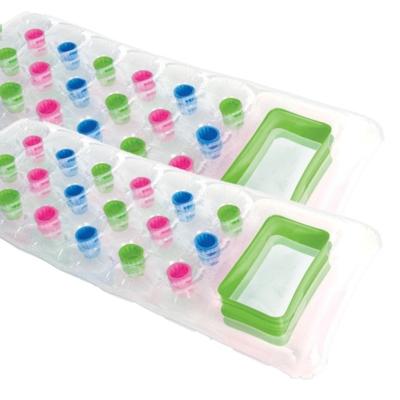Intex Luchtbed - 2x - opblaasbaar - 188 x 71 cm - incl reparatiesetje - zomers speelgoed