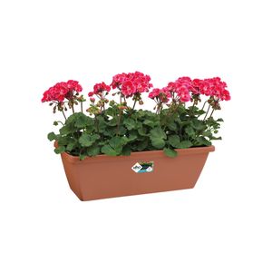 elho barcelona trough 70cm Buiten Plantenpot Vrijstaand Polypropyleen (PP) Terracotta