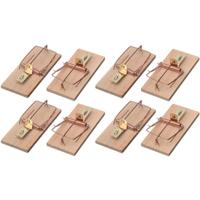 Ubbink Muizenval - 8x stuks - muizenklemmen - 10 cm - Ongediertebestrijding