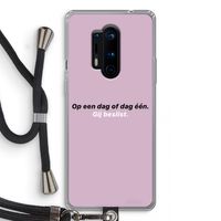 gij beslist: OnePlus 8 Pro Transparant Hoesje met koord