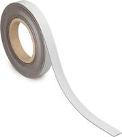 Beschrijfbaar magneetband 10mx20mm wit Maul