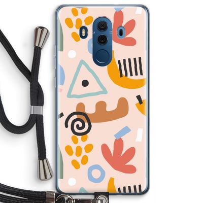 Abstract: Huawei Mate 10 Pro Transparant Hoesje met koord