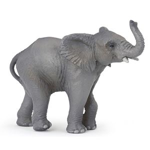 Plastic speelgoed figuur baby olifant 10 cm   -