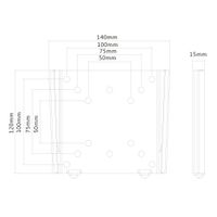 NeoMounts Flatscreen Muurbeugel FPMA-W25 - thumbnail