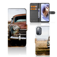 Motorola Moto G31 | G41 Telefoonhoesje met foto Vintage Auto