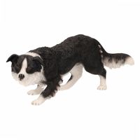 Beeldje Border Collie hond 17 cm   - - thumbnail