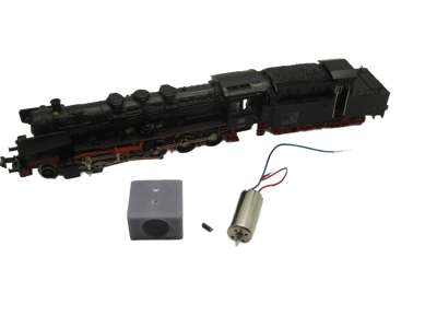 micromotor NF007 N ombouwset voor Fleischmann BR50 Kabinentender