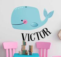 Muurstickers dieren walvis - thumbnail