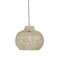 Light & Living - Hanglamp CHARITA - Ø46x39cm - Bruin