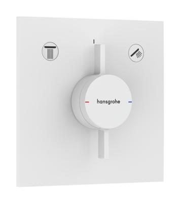 Hansgrohe DuoTurn E kraan inbouw voor 2 functies, mat wit