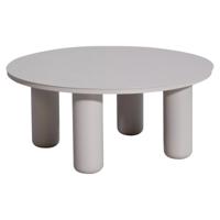 Tuin salontafel Quinn licht beige 86Ø
