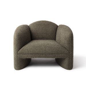 Jesper Home Fauteuil 'Nachii' Teddy, Plush Moss