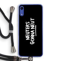 Neuters (zwart): Honor Play 8A Transparant Hoesje met koord