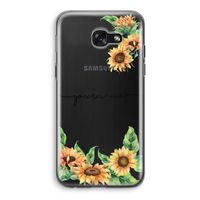 Zonnebloemen: Samsung Galaxy A5 (2017) Transparant Hoesje