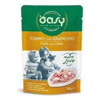 OASY More Love Tuna with crab - nat kattenvoer - 70g
