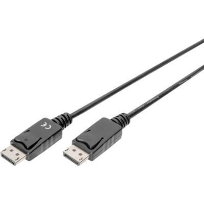 Digitus AK-340103-050-S DisplayPort-kabel DisplayPort Aansluitkabel DisplayPort-stekker, DisplayPort-stekker 5.00 m Zwart