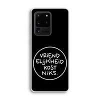 Vriendelijkheid: Samsung Galaxy S20 Ultra Transparant Hoesje