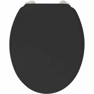 Toiletbril Gelco DuPlo GEL3467937116537 Bamboe Zwart