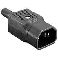 Bulgin PX0686 Netstekker Stekker Zwart 1 stuk(s) Box