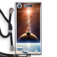 Omicron 2019: Sony Xperia XZ1 Transparant Hoesje met koord