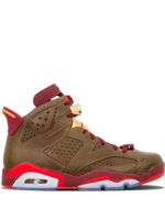 Jordan baskets montantes Air Jordan 6 Retro - Marron - thumbnail