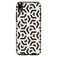 Crazy pattern: iPhone XR Tough Case