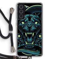 Cougar and Vipers: Samsung Galaxy S21 FE Transparant Hoesje met koord