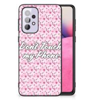 Samsung Galaxy A33 5G | Telefoon Hoesje | Flowers Pink DTMP Samsung Galaxy A33 5G | Telefoon Hoesje | Flowers Pink DTMP